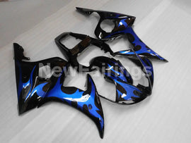 Black and Blue Factory Style - YZF-R6 03-04 Fairing Kit Vehicles & Parts > Vehicle Parts & Accessories > Motor Vehicle
