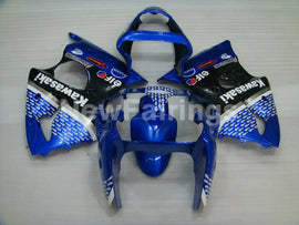 Blue and Black FUCHS NINJA ZX 6R 00 02 Fairing Kit Vehicles
