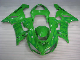 Green Flame - NINJA ZX-6R 05-06 Fairing Kit