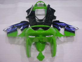 Green and Black Blue Factory Style - NINJA ZX-9R 98-99 Fairing Kit