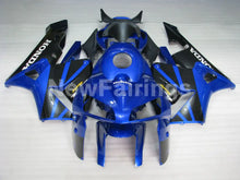 Carica l&#39;immagine nel visualizzatore di Gallery, Black and Blue Factory Style - CBR600RR 05-06 Fairing Kit -