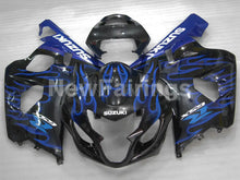 Carica l&#39;immagine nel visualizzatore di Gallery, Black and Blue Flame - GSX-R750 04-05 Fairing Kit Vehicles