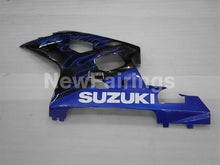Carica l&#39;immagine nel visualizzatore di Gallery, Black and Blue Flame - GSX-R750 04-05 Fairing Kit Vehicles