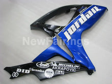 Carica l&#39;immagine nel visualizzatore di Gallery, Black and Blue Jordan - GSX-R750 06-07 Fairing Kit Vehicles