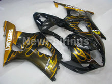 Carica l&#39;immagine nel visualizzatore di Gallery, Black and Golden Flame - GSX - R1000 03 - 04 Fairing Kit