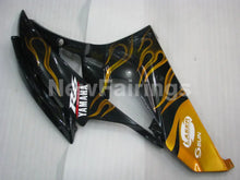 Carica l&#39;immagine nel visualizzatore di Gallery, Black and Golden Flame- YZF-R6 06-07 Fairing Kit Vehicles &amp; Parts &gt; Vehicle Parts &amp; Accessories &gt; Motor Vehicle Parts &gt;