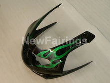 Carica l&#39;immagine nel visualizzatore di Gallery, Black and Green Flame - YZF600R Thundercat 96-07 Fairing Kit Vehicles &amp; Parts &gt; Vehicle Parts &amp; Accessories &gt; Motor