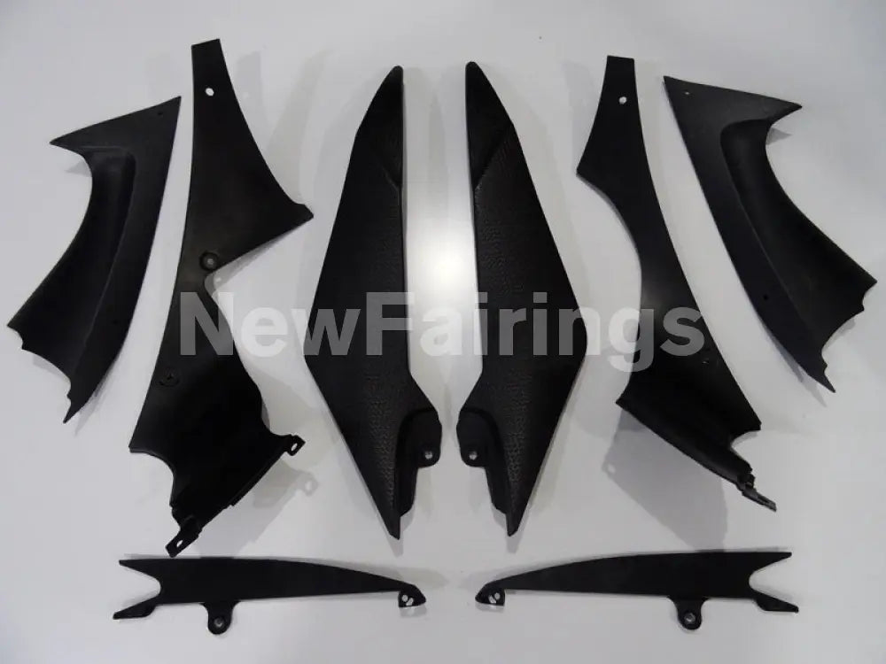 Black and Matte Black Factory Style - YZF-R6 08-16 Fairing Kit Vehicles & Parts > Vehicle Parts & Accessories > Motor