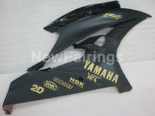 Carica l&#39;immagine nel visualizzatore di Gallery, Black and Matte Black with Gold Stickers Factory Style - YZF-R6 06-07 Fairing Kit Vehicles &amp; Parts &gt; Vehicle Parts &amp;