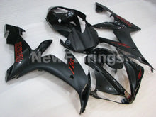 Carica l&#39;immagine nel visualizzatore di Gallery, Black Matte Black red stickers Factory Style - YZF-R1 04-06