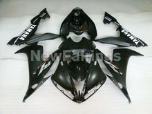 Carica l&#39;immagine nel visualizzatore di Gallery, Black Matte Black white stickers Factory Style - YZF-R1
