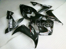 Carica l&#39;immagine nel visualizzatore di Gallery, Black Matte Black white stickers Factory Style - YZF-R1