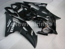 Carica l&#39;immagine nel visualizzatore di Gallery, Black and Matte Black with White Stickers Factory Style - YZF-R6 08-16 Fairing Kit Vehicles &amp; Parts &gt; Vehicle Parts &amp;