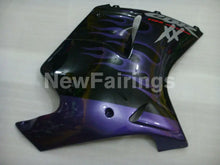 Carica l&#39;immagine nel visualizzatore di Gallery, Black and Purple Flame - CBR 1100 XX 96-07 Fairing Kit -