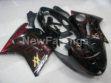 Carica l&#39;immagine nel visualizzatore di Gallery, Black and Red Flame - CBR 1100 XX 96-07 Fairing Kit -