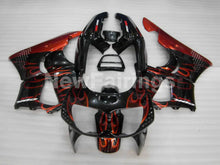 Carica l&#39;immagine nel visualizzatore di Gallery, Black and Red Flame - CBR 900 RR 94-95 Fairing Kit -
