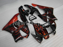 Carica l&#39;immagine nel visualizzatore di Gallery, Black and Red Flame - CBR 900 RR 94-95 Fairing Kit -