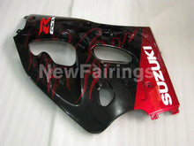Carica l&#39;immagine nel visualizzatore di Gallery, Black and Red Flame - GSX-R750 96-99 Fairing Kit - Vehicles