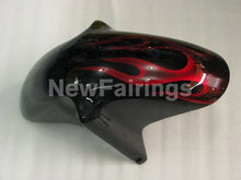 Carica l&#39;immagine nel visualizzatore di Gallery, Black and Red Flame - GSX-R750 96-99 Fairing Kit - Vehicles