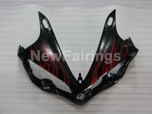 Carica l&#39;immagine nel visualizzatore di Gallery, Black Red Flame - YZF-R1 07-08 Fairing Kit - Vehicles &amp;
