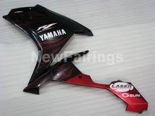 Carica l&#39;immagine nel visualizzatore di Gallery, Black Red Flame - YZF-R1 07-08 Fairing Kit - Vehicles &amp;