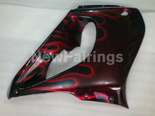 Carica l&#39;immagine nel visualizzatore di Gallery, Black and Red Flame - YZF1000R Thunderace 96-05 Fairing Kit Vehicles &amp; Parts &gt; Vehicle Parts &amp; Accessories &gt; Motor