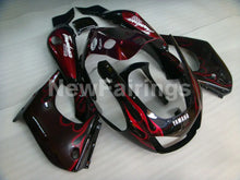 Carica l&#39;immagine nel visualizzatore di Gallery, Black and Red Flame - YZF1000R Thunderace 96-05 Fairing Kit Vehicles &amp; Parts &gt; Vehicle Parts &amp; Accessories &gt; Motor
