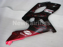 Carica l&#39;immagine nel visualizzatore di Gallery, Black and Red Flame - YZF600R Thundercat 96-07 Fairing Kit Vehicles &amp; Parts &gt; Vehicle Parts &amp; Accessories &gt; Motor