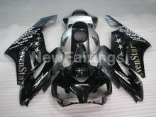 Carica l&#39;immagine nel visualizzatore di Gallery, Black and Silver SevenStars - CBR1000RR 04-05 Fairing Kit -