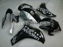 Carica l&#39;immagine nel visualizzatore di Gallery, Black and Silver SevenStars - CBR1000RR 08-11 Fairing Kit -