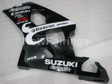 Carica l&#39;immagine nel visualizzatore di Gallery, Black and White Beacon - GSX-R600 04-05 Fairing Kit -