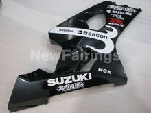 Carica l&#39;immagine nel visualizzatore di Gallery, Black and White Beacon - GSX-R600 04-05 Fairing Kit -