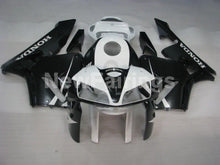 Carica l&#39;immagine nel visualizzatore di Gallery, Black and White Factory Style - CBR600RR 05-06 Fairing Kit -