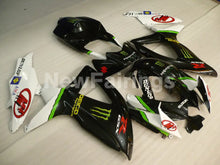Carica l&#39;immagine nel visualizzatore di Gallery, Black and White Green Monster - GSX-R600 08-10 Fairing Kit
