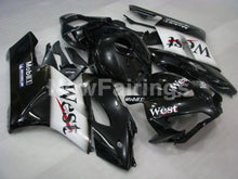 Carica l&#39;immagine nel visualizzatore di Gallery, Black and White West - CBR1000RR 04-05 Fairing Kit -