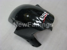 Carica l&#39;immagine nel visualizzatore di Gallery, Black and White West - CBR1000RR 04-05 Fairing Kit -