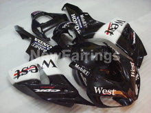 Carica l&#39;immagine nel visualizzatore di Gallery, Black and White West - CBR1000RR 06-07 Fairing Kit -