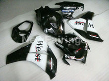 Carica l&#39;immagine nel visualizzatore di Gallery, Black and White West - CBR1000RR 08-11 Fairing Kit -