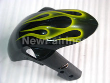 Carica l&#39;immagine nel visualizzatore di Gallery, Black and Yellow Flame - GSX-R600 06-07 Fairing Kit -