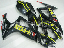 Carica l&#39;immagine nel visualizzatore di Gallery, Black and Yellow Rizla - GSX-R600 06-07 Fairing Kit