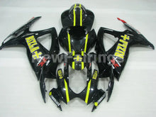 Carica l&#39;immagine nel visualizzatore di Gallery, Black and Yellow Rizla - GSX-R600 06-07 Fairing Kit