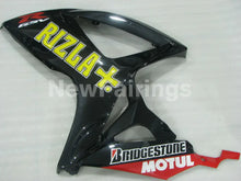 Carica l&#39;immagine nel visualizzatore di Gallery, Black and Yellow Rizla - GSX-R600 06-07 Fairing Kit