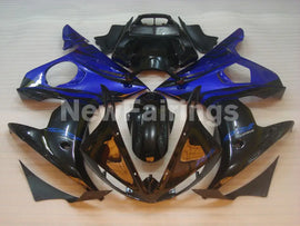 Black Blue Factory Style - YZF-R6 03-04 Fairing Kit Vehicles & Parts > Vehicle Parts & Accessories > Motor Vehicle