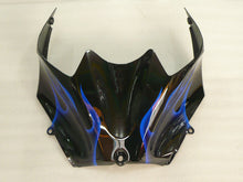 Carica l&#39;immagine nel visualizzatore di Gallery, Black and Blue Flame - NINJA ZX-14R 06-11 Fairing Kit