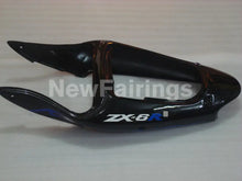Carica l&#39;immagine nel visualizzatore di Gallery, Black and Blue Flame NINJA ZX 6R 00 02 Fairing Kit Vehicles