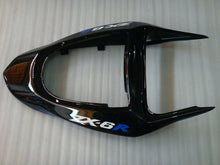 Carica l'immagine nel visualizzatore di Gallery, Black and Blue Flame - NINJA ZX-6R 03-04 Fairing Kit
