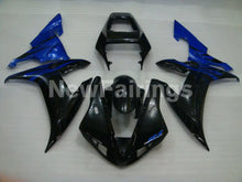 Carica l'immagine nel visualizzatore di Gallery, Black and Blue Flame - YZF-R1 02-03 Fairing Kit - Vehicles