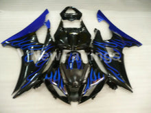 Carica l'immagine nel visualizzatore di Gallery, Black and Blue Flame - YZF-R6 08-16 Fairing Kit Vehicles &amp; Parts > Vehicle Parts &amp; Accessories > Motor Vehicle Parts >