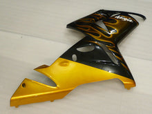 Carica immagine nel visualizzatore della galleria, Black and Golden Flame - NINJA ZX-10R 04-05 Fairing Kit