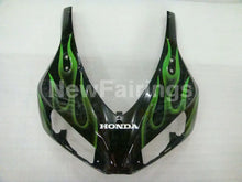 Carica l&#39;immagine nel visualizzatore di Gallery, Black and Green Flame - CBR1000RR 06-07 Fairing Kit -